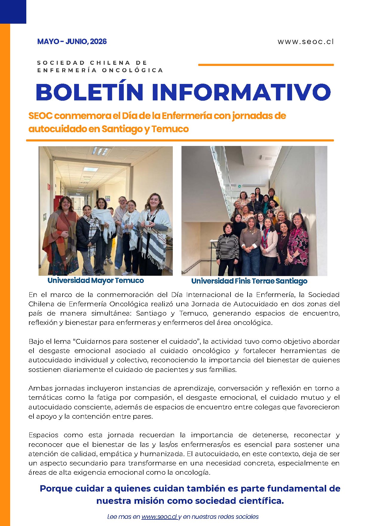 Boletín SEOC Mayo -Junio 2026